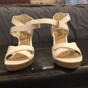 White wedges